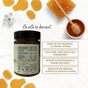 Miere Bio Pin - Manastirea Vatoped - Athos