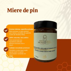 Miere Bio Pin - Manastirea Vatoped - Athos