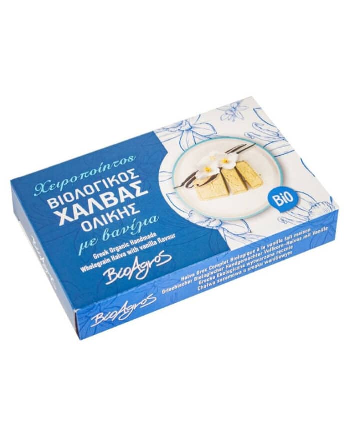 Halva cereale integrale, vanilie Bioagros