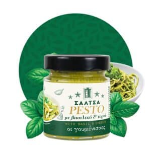 Pesto cu busuioc și brânză