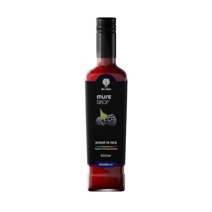 sirop de mure din eden athos food and beauty