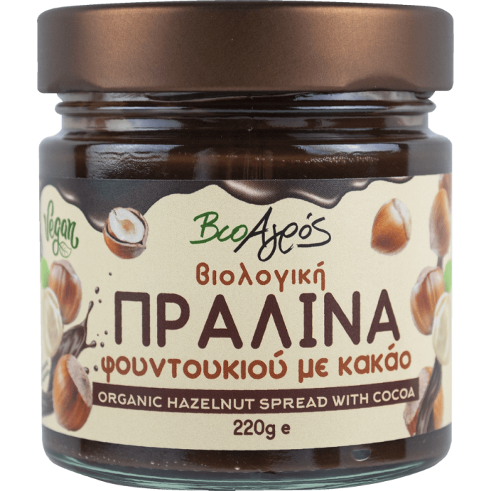 Crema vegana de alune cu cacao 220g Bio