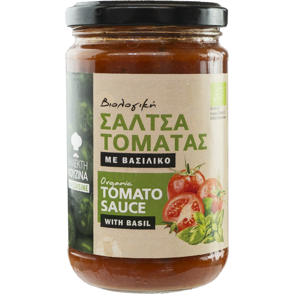 Sos de tomate cu busuioc 280g Bio