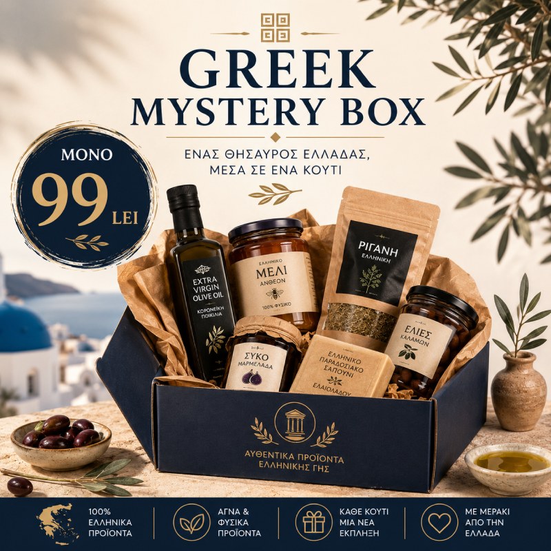 Organic greek Mistery Box Athos Food cluj